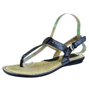 Born Women's Concept‎ T-Strap Black Synthetic Sz 7 Medium  Used 2025